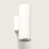 Edit Banjar Concrete Outdoor Up & Down Wall Light - White