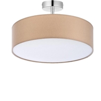 Edit Basic 4 Light Flush Ceiling Light - Natural