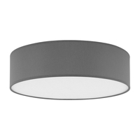Edit Basic Flush Ceiling Light - Graphite