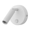 Edit Basic Round LED Reading Light - White