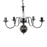 Edit Beatrix 5 Arm Flemish Chandelier - Gunmetal