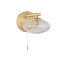 Edit Beaufort Bathroom Wall Light - Satin Brass