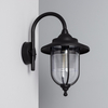 Edit Berna Outdoor Lantern Wall Light - Black