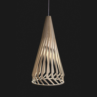 Edit Bio Wood Ceiling Pendant Light - Natural