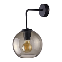 Edit Boule Wall Light - Smoked Glass