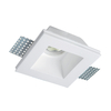 Edit Bradley Square Recessed Plaster-In Fixed Downlight - White
