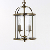 Edit Briar 2 Light Lantern Ceiling Pendant - Antique Brass