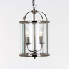Edit Briar 2 Light Lantern Ceiling Pendant - Satin Nickel