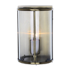 Edit Briar Flush Lantern Wall Light - Antique Brass