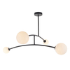 Edit Bromley 4 Light Ceiling Pendant - Black & White