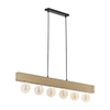 Edit Brook 6 Light Bar Ceiling Pendant - Black