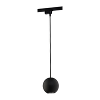 Edit Bubble 1 Circuit Track Light - Black