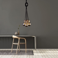 Edit Cable Cluster Ceiling Pendant Light - Black and Copper