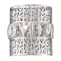 Edit Carlton Flush Wall Light - Crystal