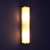 Edit Casa Glass Wall Light - Antique Brass