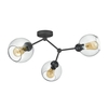 Edit Chart 3 Arm Ceiling Pendant Light - Black
