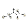 Edit Chart 6 Arm Ceiling Pendant Light - Black