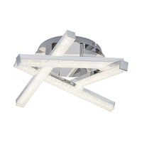 Edit Chesca 4 Arm LED Flush Ceiling Light - Chrome