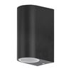 Edit Chile Outdoor Up & Down Wall Light - Black
