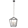 Edit Clarence 4 Arm Ceiling Pendant - Matt Black