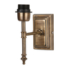 Edit Classic Wall Light with Plug - Bracket Only - Antique Brass