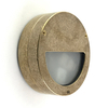 Edit Coastal Shore Outdoor Flush Light - Brass