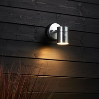 Edit Coastal Viking Outdoor Wall Light - Galvanised Steel