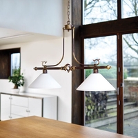 Edit Cora 2 Light Bar Ceiling Pendant - Bronze