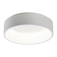 Edit Corby LED Flush Ceiling Light - White