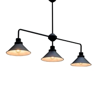 Edit Craft 3 Light Bar Ceiling Pendant - Black