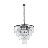 Edit Crystal Large Chandelier - Black