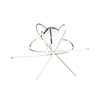 Edit Curl LED Semi-Flush Ceiling Light - Chrome