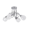 Edit David 4 Arm Semi-Flush Ceiling Light - Chrome