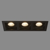 Edit Deep Triple Recessed Adjustable Downlight - Matt Black