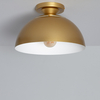 Edit Demeter Flush Wall Light - Gold