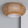 Edit Denia Flush Ceiling Light - Natural