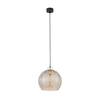 Edit Devi Large Glass Ceiling Pendant Light - Amber