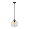 Edit Devi Large Glass Ceiling Pendant Light - Clear
