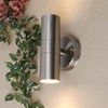 Edit Dune Outdoor Up & Down Wall Light - Stainless Steel