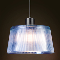 Edit Dusk Glass Ceiling Pendant Light - Black