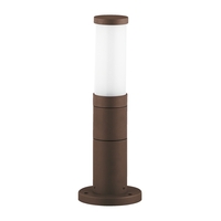 Edit Edge Short Outdoor Bollard Light - Brown