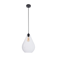 Edit Egg Glass Ceiling Pendant Light - Clear