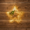 Edit Eucalyptus LED Micro Wire Hanging Star Decoration