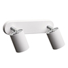 Edit Eye 2 Light Spotlight Plate - White