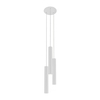 Edit Eye 3 Light Cascade Ceiling Pendant - White