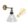 Edit Factory 6.5W Warm White LED Smart WiFi Glass Wall Light - Antique Brass