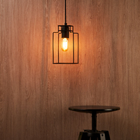 Edit Fiord Cube Ceiling Pendant Light - Black