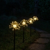 Edit Firework LED Stake Lights - Set of 4