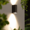 Edit Gala LED Outdoor Up & Down Wall Light - Black