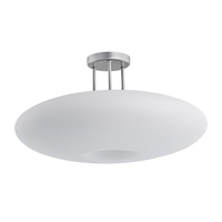 Edit Gala LED Semi-Flush Ceiling Light - White